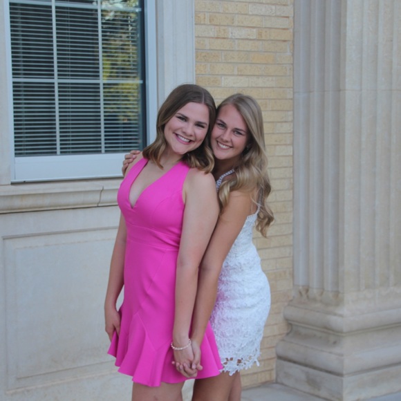 Hot Pink Dress - Picture 1 of 4